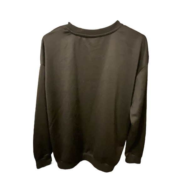 Bebe Women's Black Logo Crewneck Sweater - Picture 6 of 6